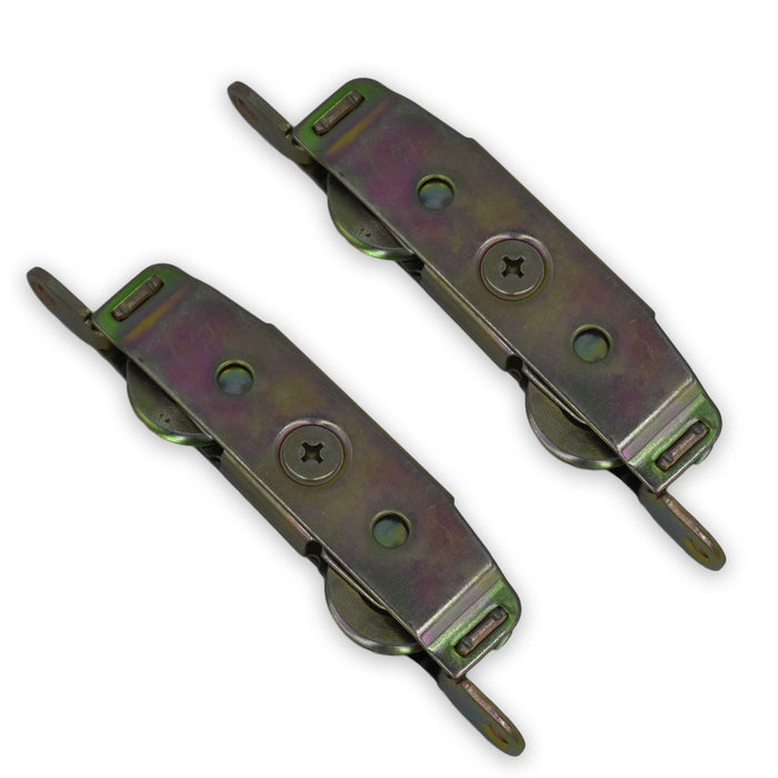 Asec Pair Steel Tandem Patio Door Rollers 32mm Wheels Sliding Doors 1973 Series - - UPVCSTORE - UPVCSTORE