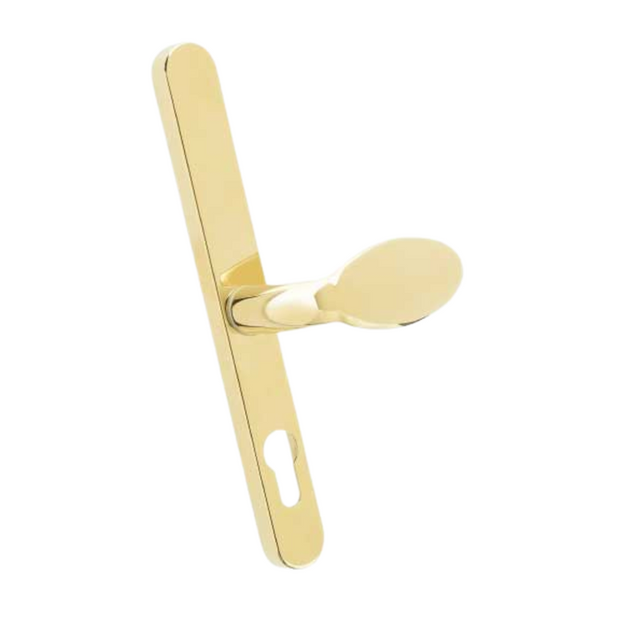 Mila Hero 212mm Screws Sprung Door Handle Inline Lever Pad Offset UPVC Patio