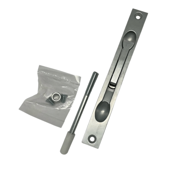 Axim Flush Bolts – 20mm Wide Faceplate for Aluminium Doors and Windows - Two rod length options: 110mm and 230mm