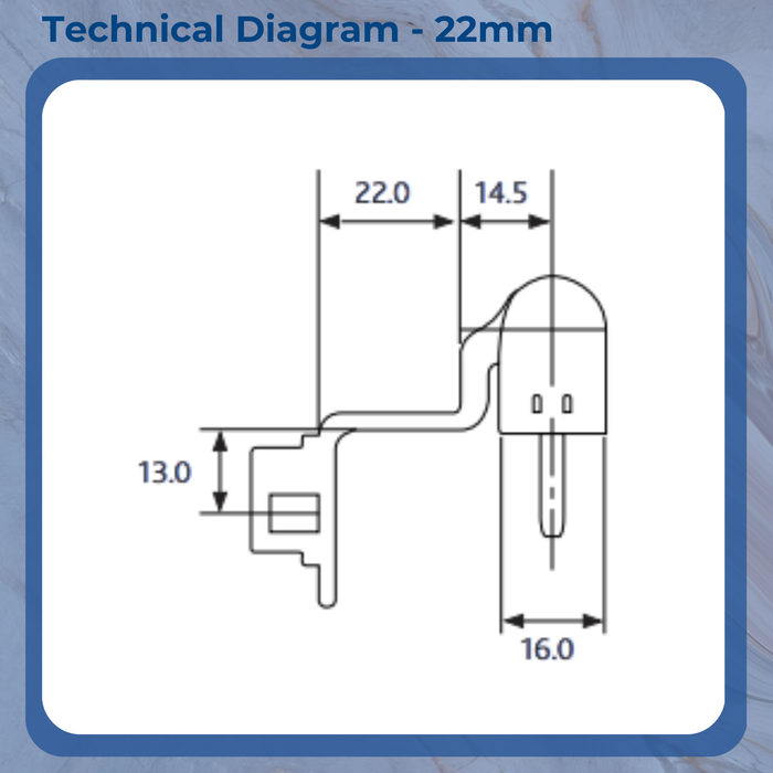 Challenger Eurogroove Flag Door Hinge – Adjustable uPVC Replacement Hinge
