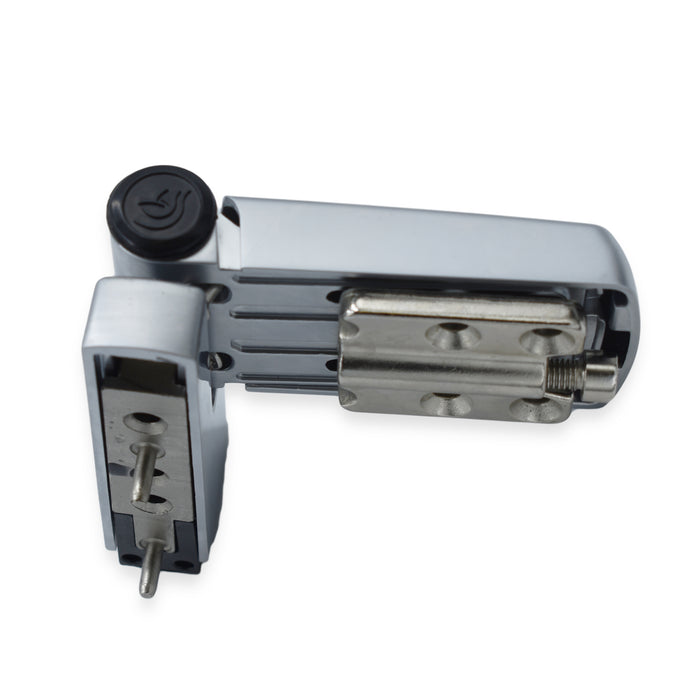 TROJAN PATRIOT PLUS FLAG HINGE IN SATIN SILVER FOR UPVC DOOR