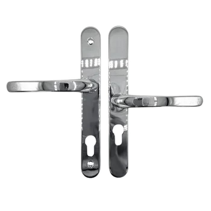 Offset Lever Lever uPVC Multipoint Door Handles – 92mm / 62mm PZ Centres – Sprung Mechanism – 200mm Screw Fixing Centres