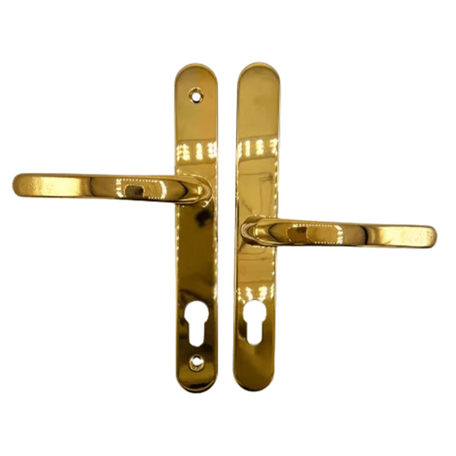 Offset Lever Lever uPVC Multipoint Door Handles – 92mm / 62mm PZ Centres – Sprung Mechanism – 200mm Screw Fixing Centres