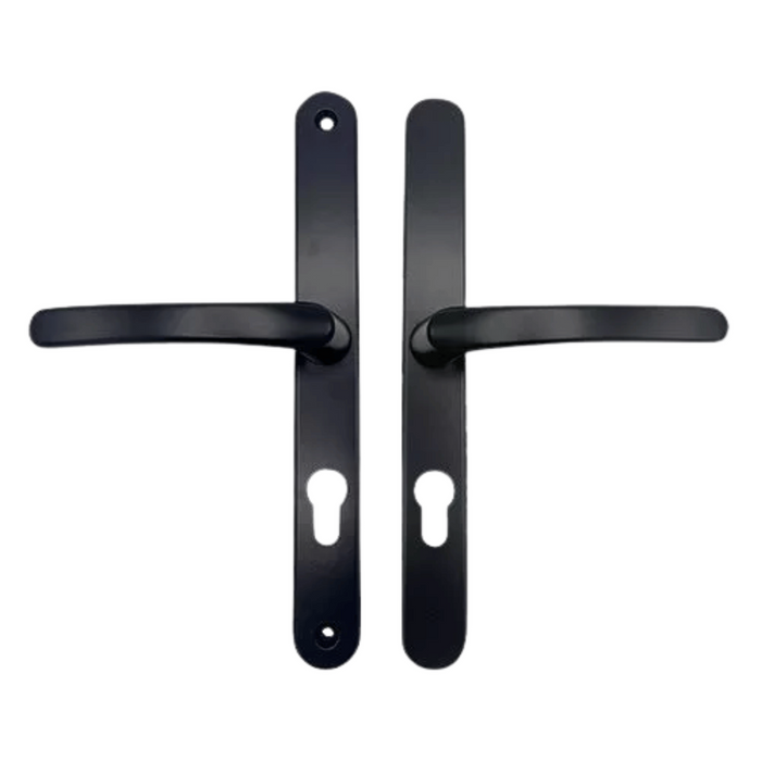 Sprung Lever/Lever uPVC Door Handles – 70mm PZ – 240mm Screw Centres – Multipoint Lock Compatible