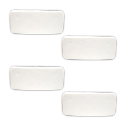 UPVC Cockspur Wedge Kit - 3mm, 4mm, 5mmm & 6mm Wedges included - White - Branded