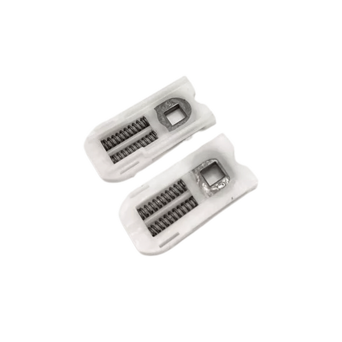 Blank External Lever/Lever uPVC Multipoint Door Handles – 92mm PZ Centres – Sprung Mechanism – 122mm Screw Fixings