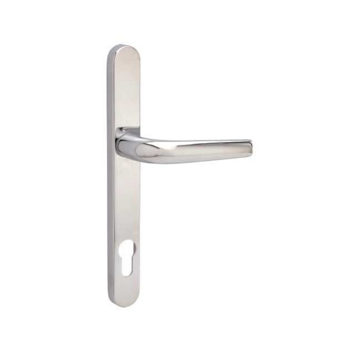 Mila Hero 212mm Screws Sprung Door Handle Inline Lever Pad Offset UPVC Patio