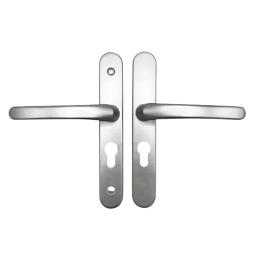Lever Lever uPVC Multipoint Door Handles – 48mm PZ Centres – Sprung Mechanism – 160mm Fixing Screw Centres
