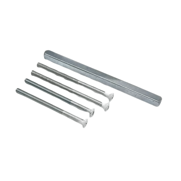 Lever Lever uPVC Multipoint Door Handles – 48mm PZ Centres – Sprung Mechanism – 160mm Fixing Screw Centres