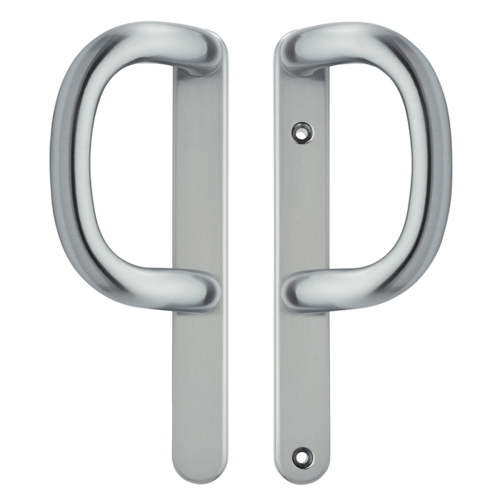 Pembroke Sliding Patio Door Dummy Handle for uPVC, Timber & Aluminium Doors Reversible D shaped