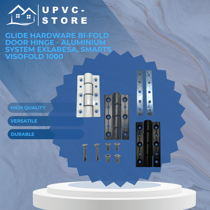 Glide Hardware Bi-Fold Door Hinge - Aluminium System Exlabesa, smarts Visofold 1000