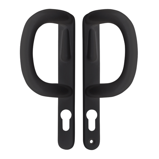 Pembroke Sliding Patio Locking Door Handle for uPVC, Timber & Aluminium Doors Reversible D shaped