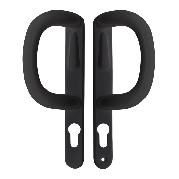 Pembroke Sliding Patio Locking Door Handle for uPVC, Timber & Aluminium Doors Reversible D shaped