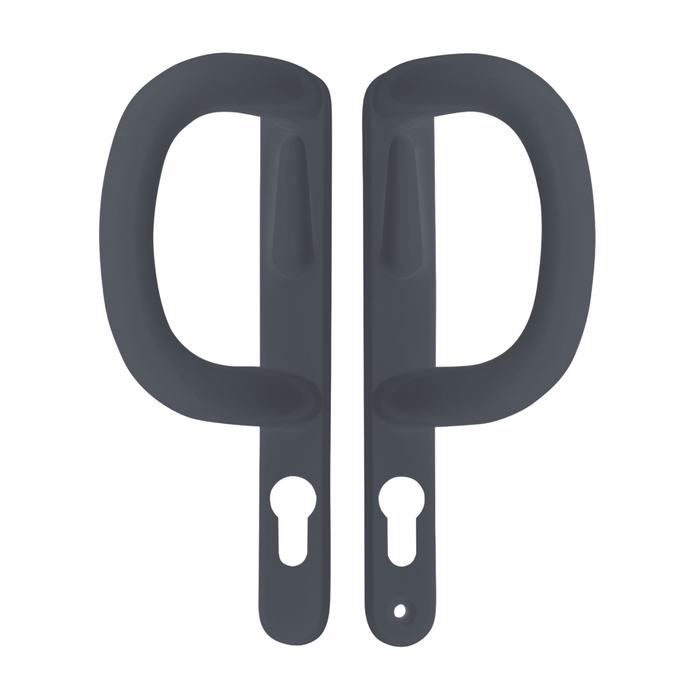 Pembroke Sliding Patio Locking Door Handle for uPVC, Timber & Aluminium Doors Reversible D shaped