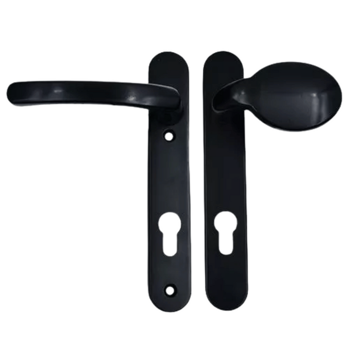 Lever Moveable Pad UPVC Multipoint Door Handles – 92mm PZ Sprung, 122mm Screw Centres