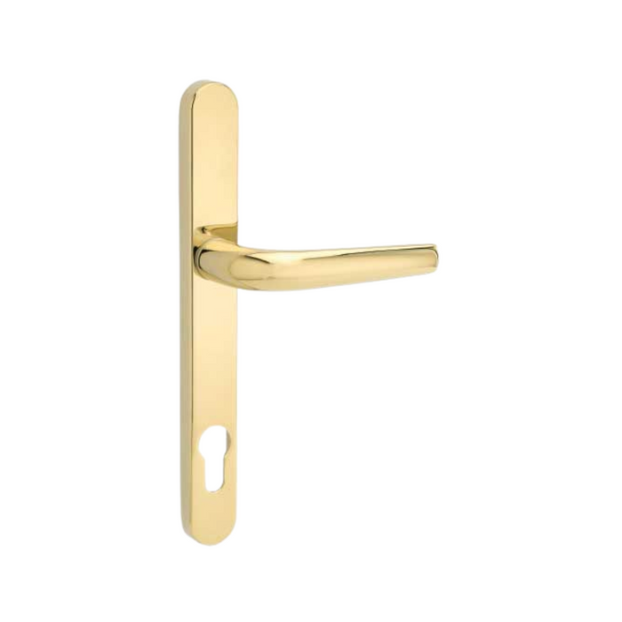 Mila Hero 212mm Screws Sprung Door Handle Inline Lever Pad Offset UPVC Patio