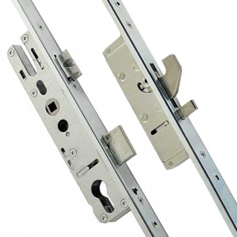 Yale Lockmaster 28mm backset 24mm U-channel Bi-fold uPVC Door Lock