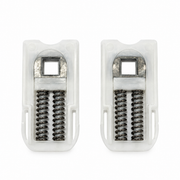 UPVC Door Handle Spring Cassettes Pair - 60mm x 28mm, 8mm Spindle