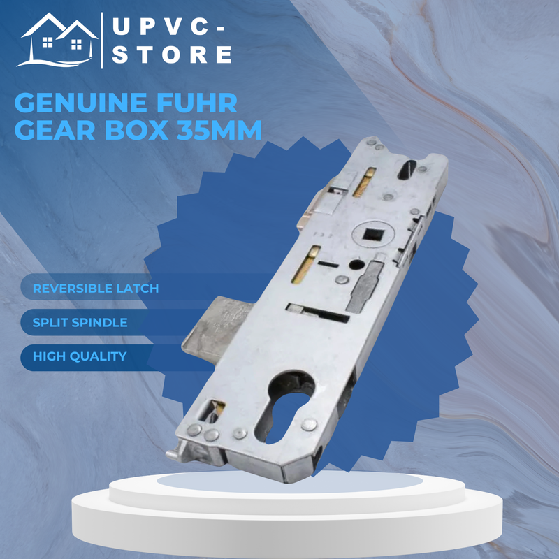 Genuine Fuhr Split Spindle uPVC Door Lock Centre Case Gear Box 35mm Backset