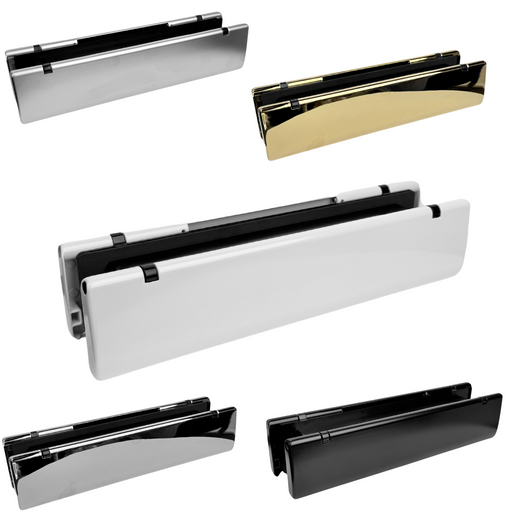 Direkt 12" Smart Ready uPVC Door Letterbox 40 - 80mm