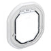 Pet Tek Large Glass Fitting Dog Door Flap Clear And White Available