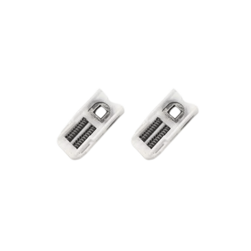 Sprung Lever/Pad Offset uPVC Multipoint Door Handles – 92mm/62mm PZ Centres – 240mm Screw Fixings