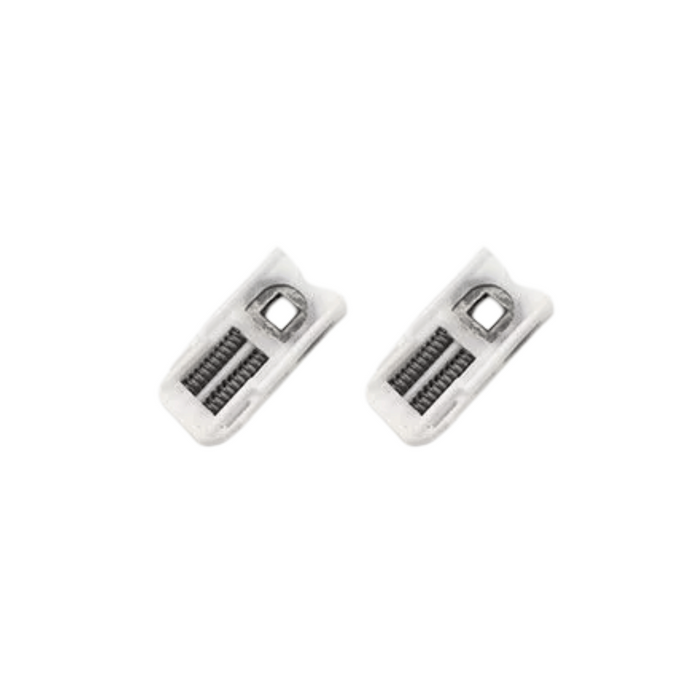 Sprung Lever/Pad Offset uPVC Multipoint Door Handles – 92mm/62mm PZ Centres – 240mm Screw Fixings