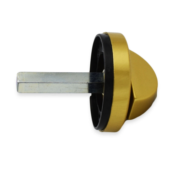 Hoppe Gold Access Restrictor Thumb Turn Door Handle - 38mm x 53mm