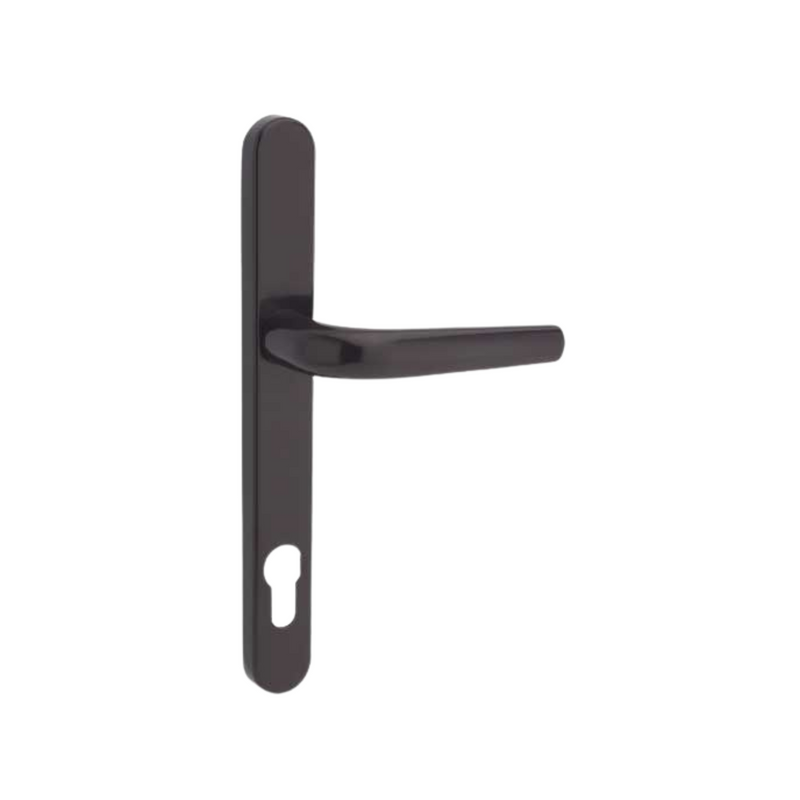 Mila Hero 212mm Screws Sprung Door Handle Inline Lever Pad Offset UPVC Patio