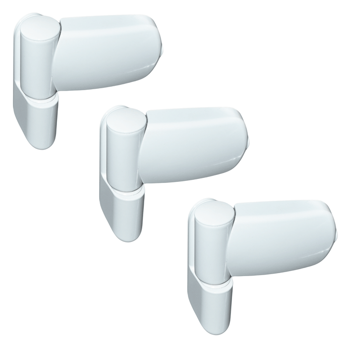 Pack of 3 uPVC Double Glazing Door Flag Hinge Adjustable Avocet MT3D