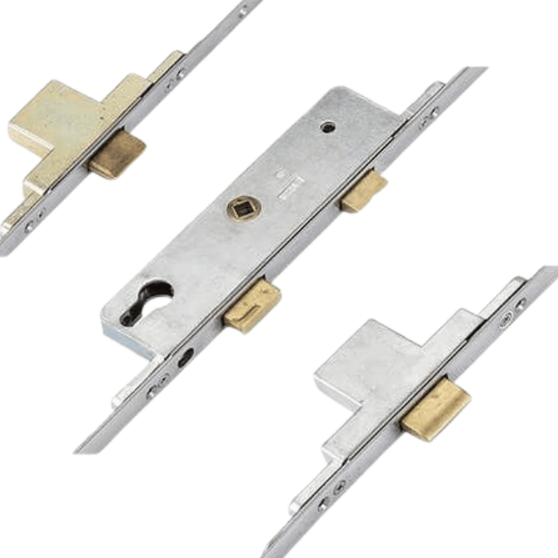 Fullex SL16 Latch 3 Deadbolts Split Spindle 35mm 45mm 55mm - 20mm Faceplate