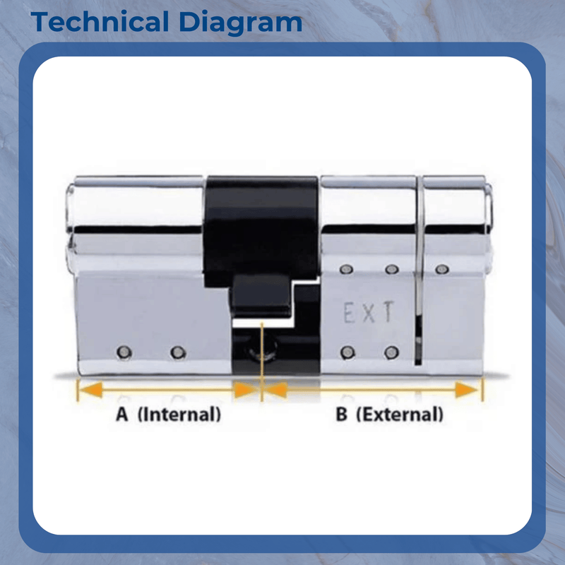 Avocet ABS High Security Euro Cylinder UPVC Door Lock Anti Snap 3 Star TS007