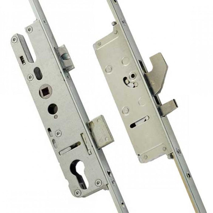 Yale Lockmaster 28mm backset 2 Hook, 2 Anti-lift Pins, 2 Roller, 16mm Faceplate Bi-fold Door Lock