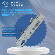 Kenrick Excalibur Multi Point Upvc Door Gear Box Lock case 35mm Dual Spindle