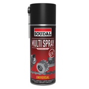 Soudal 8 in 1 Multi Spray 400ml - Universal Maintenance Lubricant