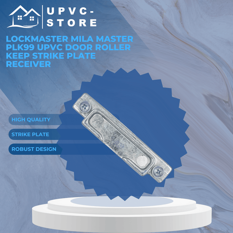 Lockmaster Mila Master PLK99 Upvc Door Roller Keep Strike Plate Receiver