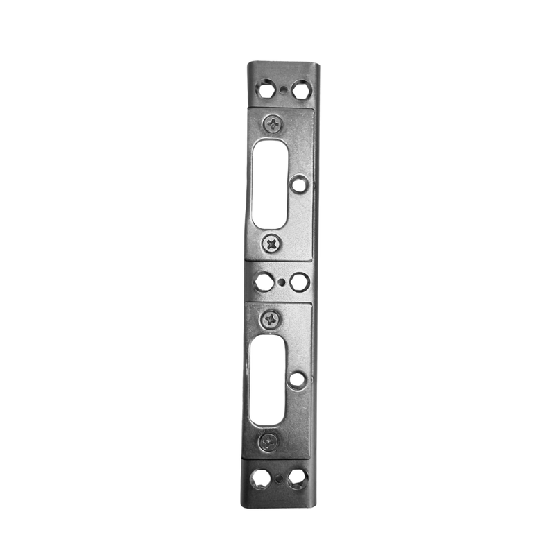 PLK32-19 Double Adjustable Silver Shootbolt Keep for uPVC and Timber Doors