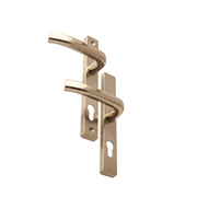 Architectural Sprung Offset Lever Door Handle – Secure & Contemporary Hardware