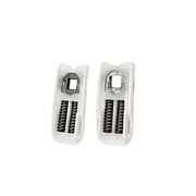 Lever Moveable Pad UPVC Multipoint Door Handles – 92mm PZ Sprung, 122mm Screw Centres