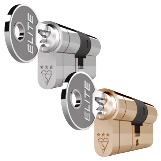 Elite 3* Euro 3 Star Euro Cylinder Anti Snap Bump High Security uPVC Door Barrel TS007 Lock