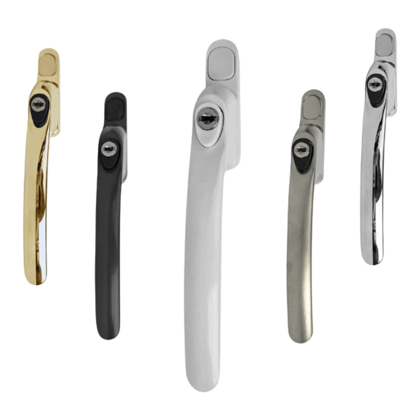 UPVC Inline Espagnolette Window Handles - 40mm Spindle 