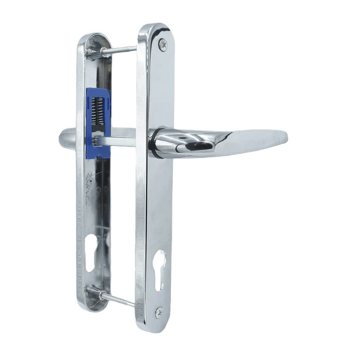 UPVC Double Glazing Trojan Sparta 92PZ Sprung Patio Door Handle Set PVC 212mm Screw Centers