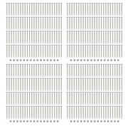UPVC Zinc Screws to BS7412 - Carbon Steel Self Tapping Thread Drill Point