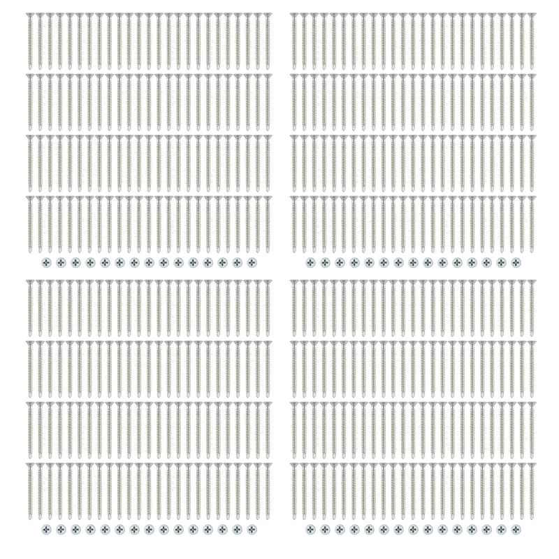 UPVC Zinc Screws to BS7412 - Carbon Steel Self Tapping Thread Drill Point