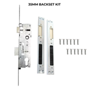 Overnight Lock Lift Lever Mechanism with 16mm Faceplate 30mm, 35mm, 45mm Kits - No Euro Cylinder