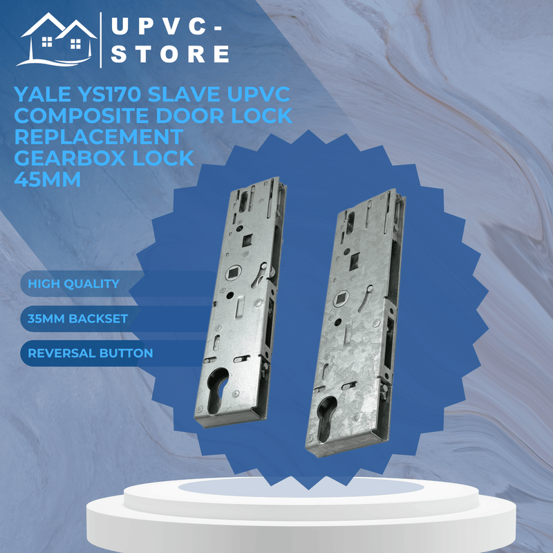 Yale YS170 Slave Upvc Composite Door Lock Replacement Gearbox Lock 45mm