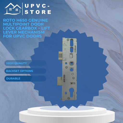 Roto H650 Genuine Multipoint Door Lock Gearbox – Lift Lever Mechanism for uPVC Doors