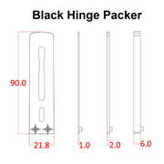 Trojan Patriot Plus Hinge Packers – 1mm, 2mm & 6mm