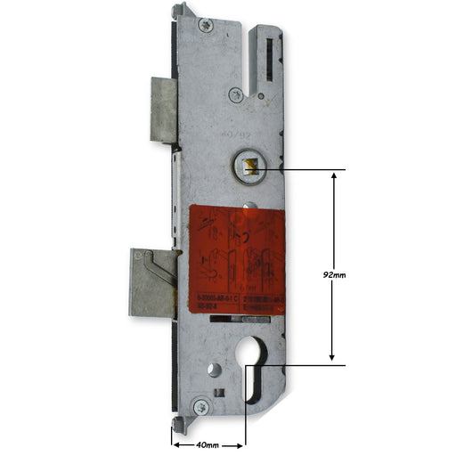 GU New Style Single Spindle 40mm Backset uPVC Door Lock Gearbox Centre Case