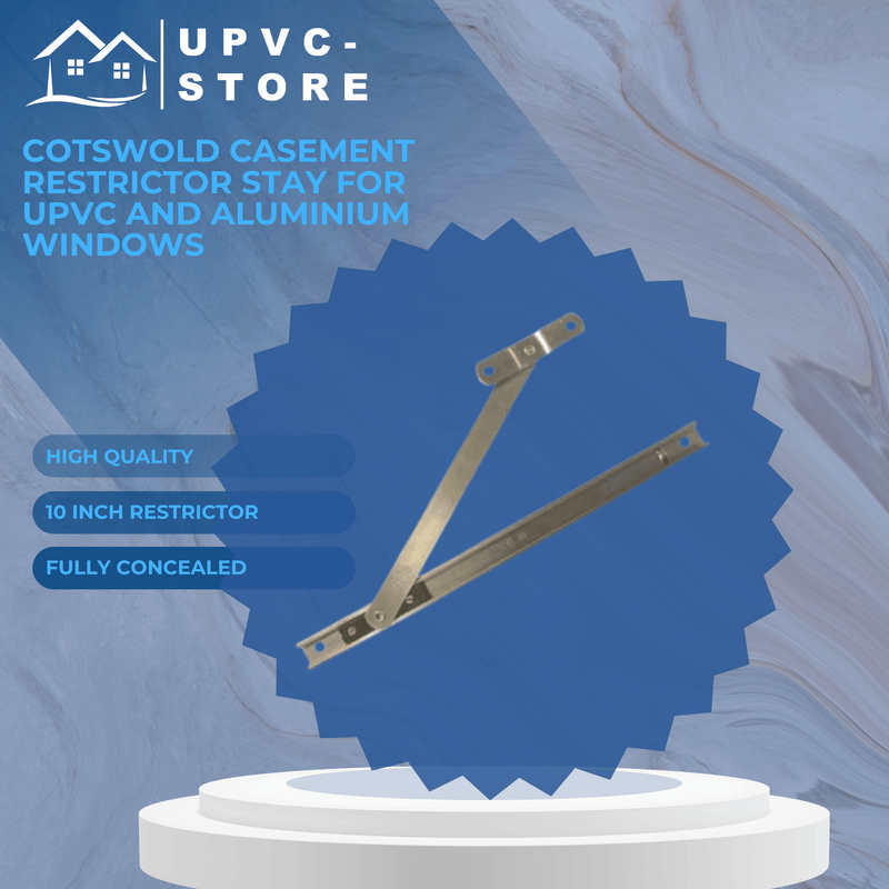 COTSWOLD CASEMENT RESTRICTOR STAY FOR UPVC AND ALUMINIUM WINDOWS